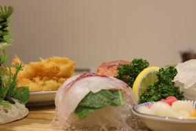 fresh fish sushi