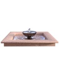 water fountain stone spray wet