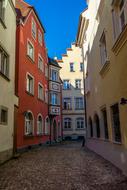 Houses City alley