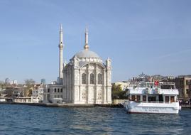 sea ship temple view