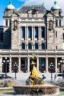 Fountain Boy Legislative Building