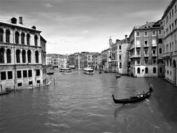 Gondola Channel Venice