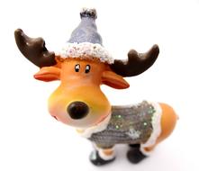 Moose Christmas Figure