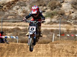 Boy Motorcycle Fast