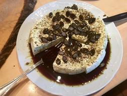 chocolate cheesecake