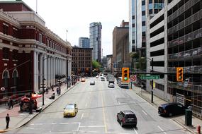 City Vancouver Granville downtown