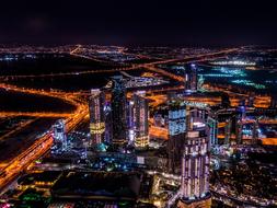 Dubai City Night