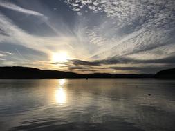 Sunset Water Landscape