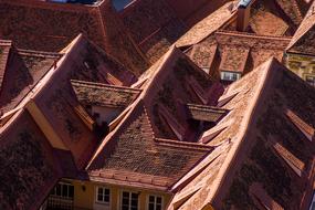 Roofs Tiles of autsrian city