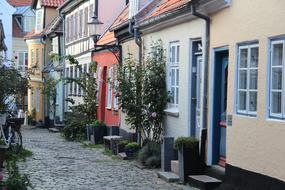 Aalborg Denmark Alley Historic