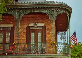 Balcony Old Railing