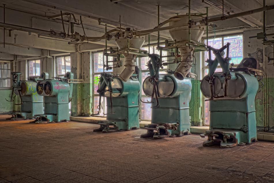 Factory shop for the production of