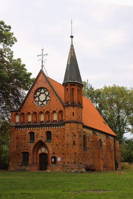 church in the green meadow