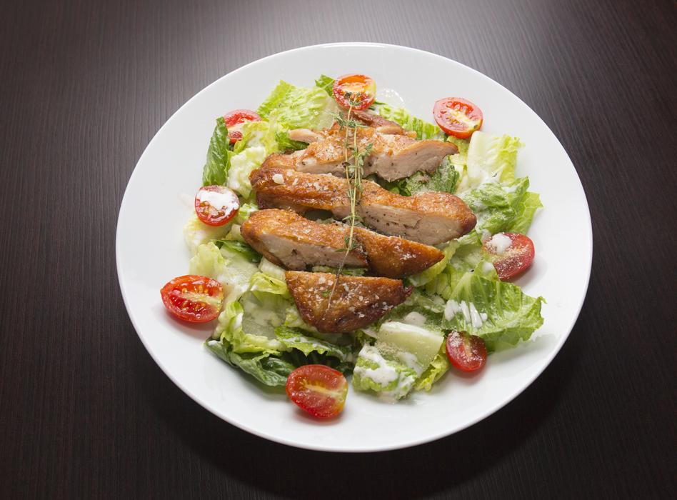 hot meat with vegetables