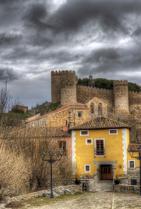Mill Of The Stone Slab Avila Wall