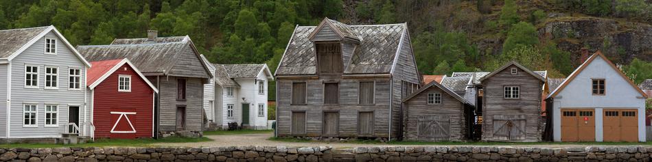 Barns in the village