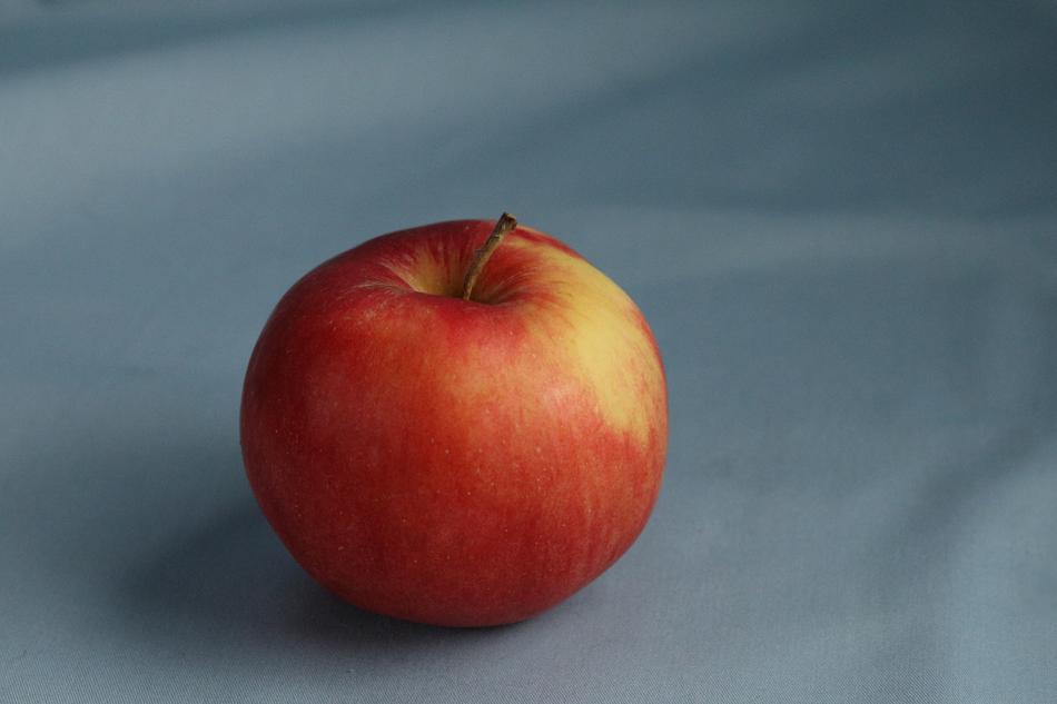 lonely beautiful apple