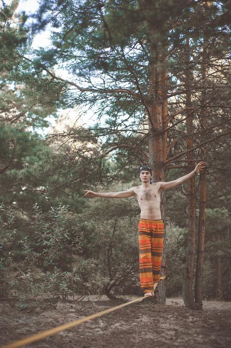 Russia Man Forest