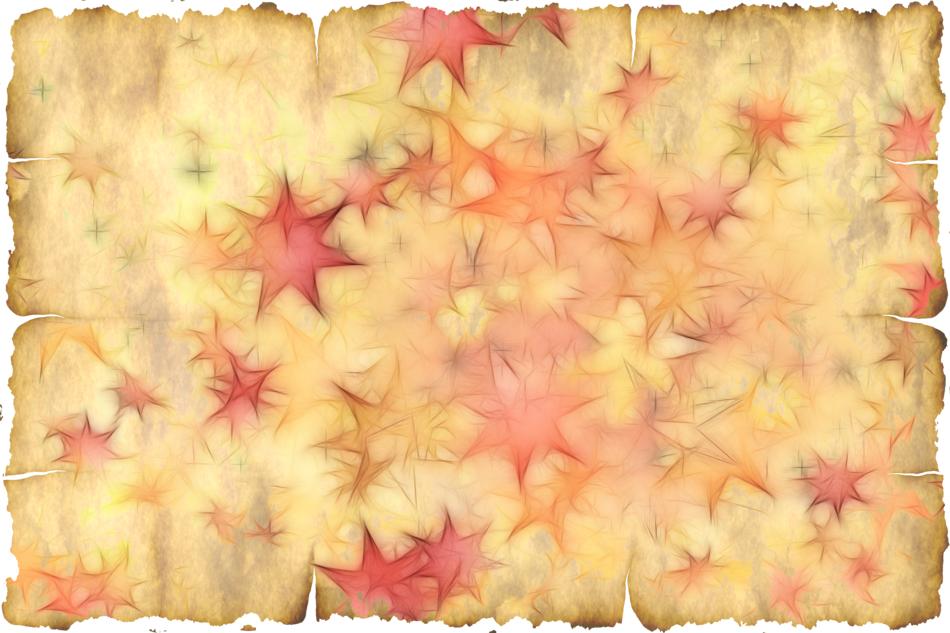 christmas motif, watercolor stars on old paper