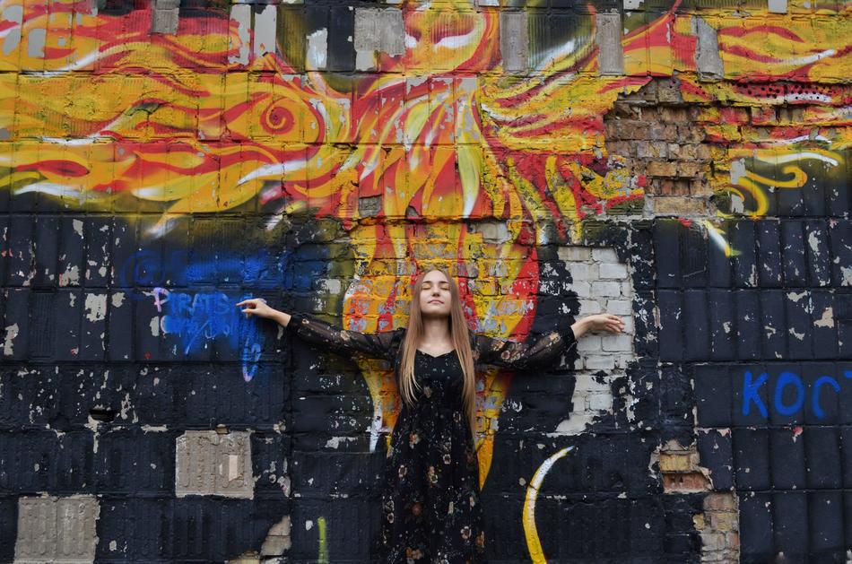 Phoenix Graffiti Wings