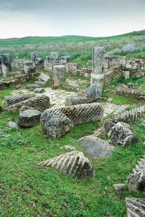 old ruined village