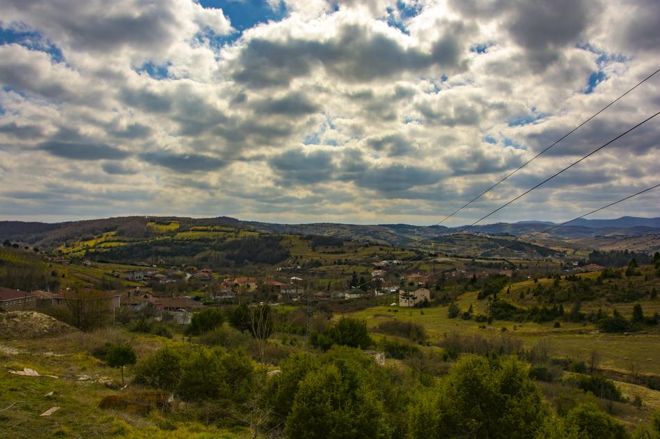 Rural Village landscape