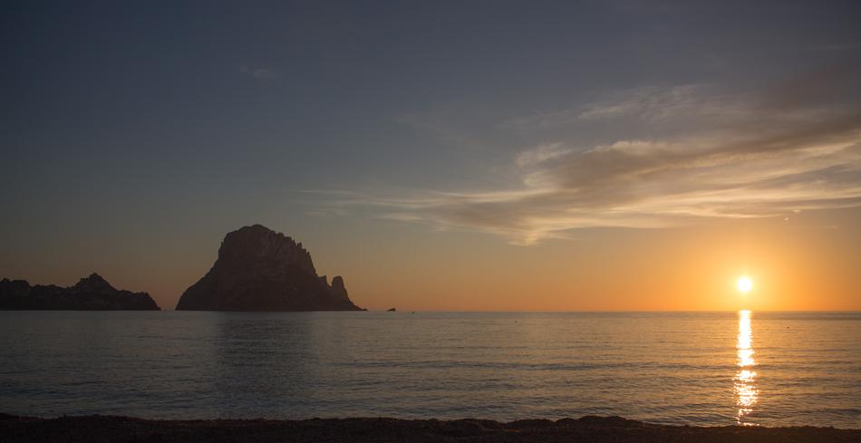 Sunset Island Sea