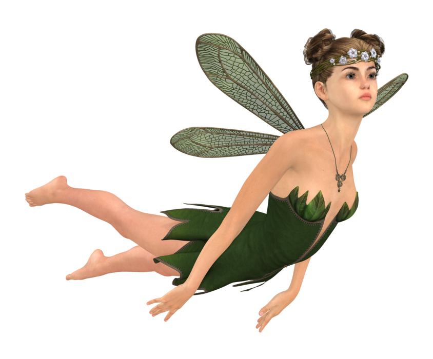 the green fairy is beautiful