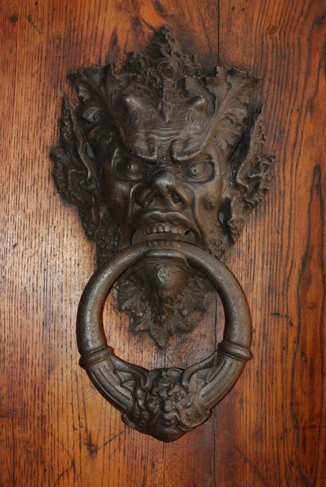 Architecture Door Knocker Entrance