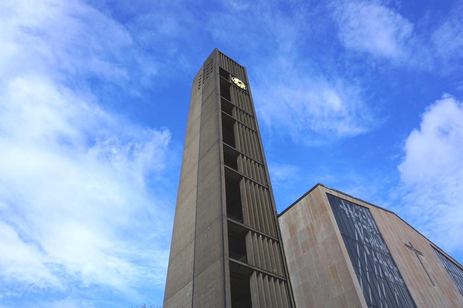 architecture house building building blue sky