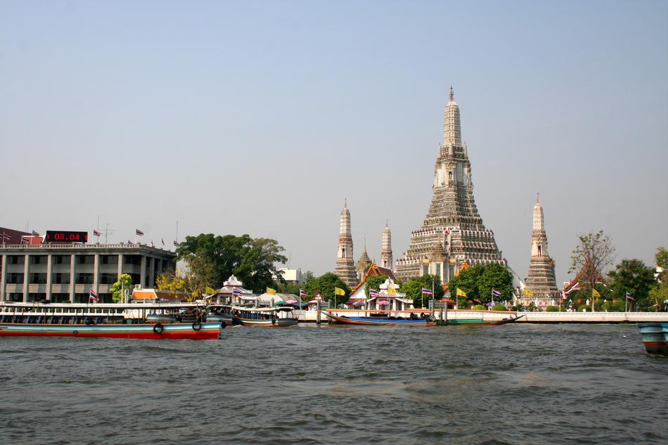 thailand temple river temple beautiful