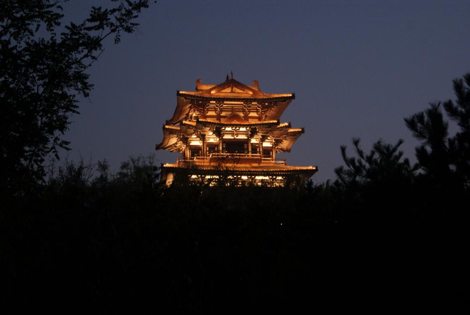 Temple Night View
