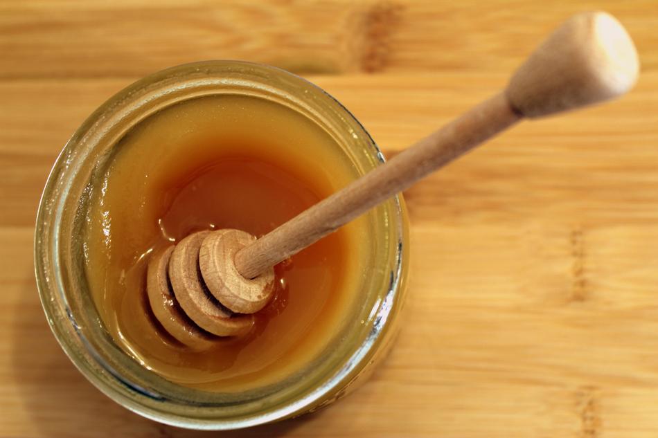 sweet honey with a spoonful