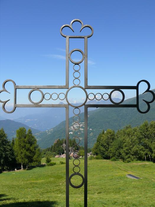 Cross Metal Sky