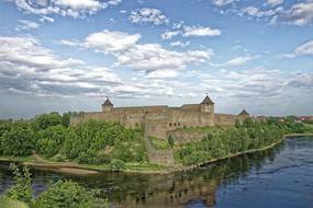 Russia Estonia Fortress Of ivangorod