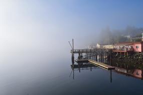 Fog Morning dock