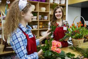 girls flowers wardrobe view