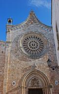 Puglia Ostuni Rose Window