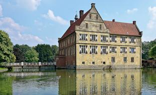 Germany Burg Hülshoff Wasserburg