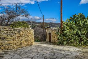 Stone Old Wall