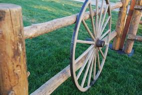Wagon Wheel Old Antique