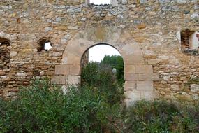 Castle Door Arch ruined