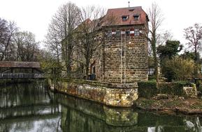 Moated Castle Water Historic