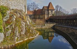 Moated Castle Water Historic center