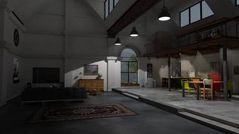 loft factory deco decoration house