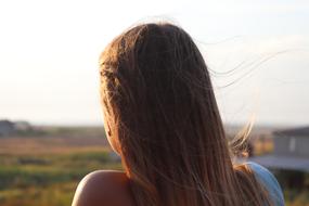Girl Sunset Sun