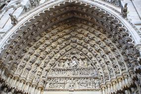 Cathedral Amiens Portal