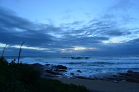 Beach Morning Sunrise