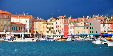 Croatia Blue City scenery