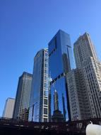 skyscrapers, modern architecture in Chicago